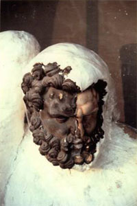 Particolari busto Ercole